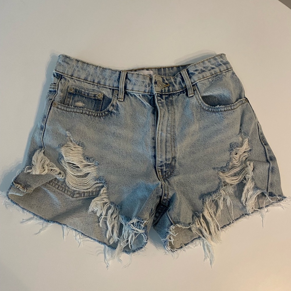 Zara jean shorts